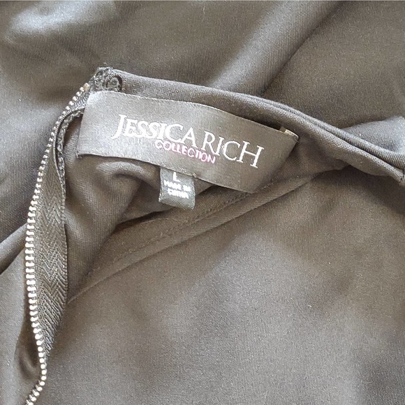 Jessica Rich Collection sleeveless cut out dress, large - Picture 3 of 3